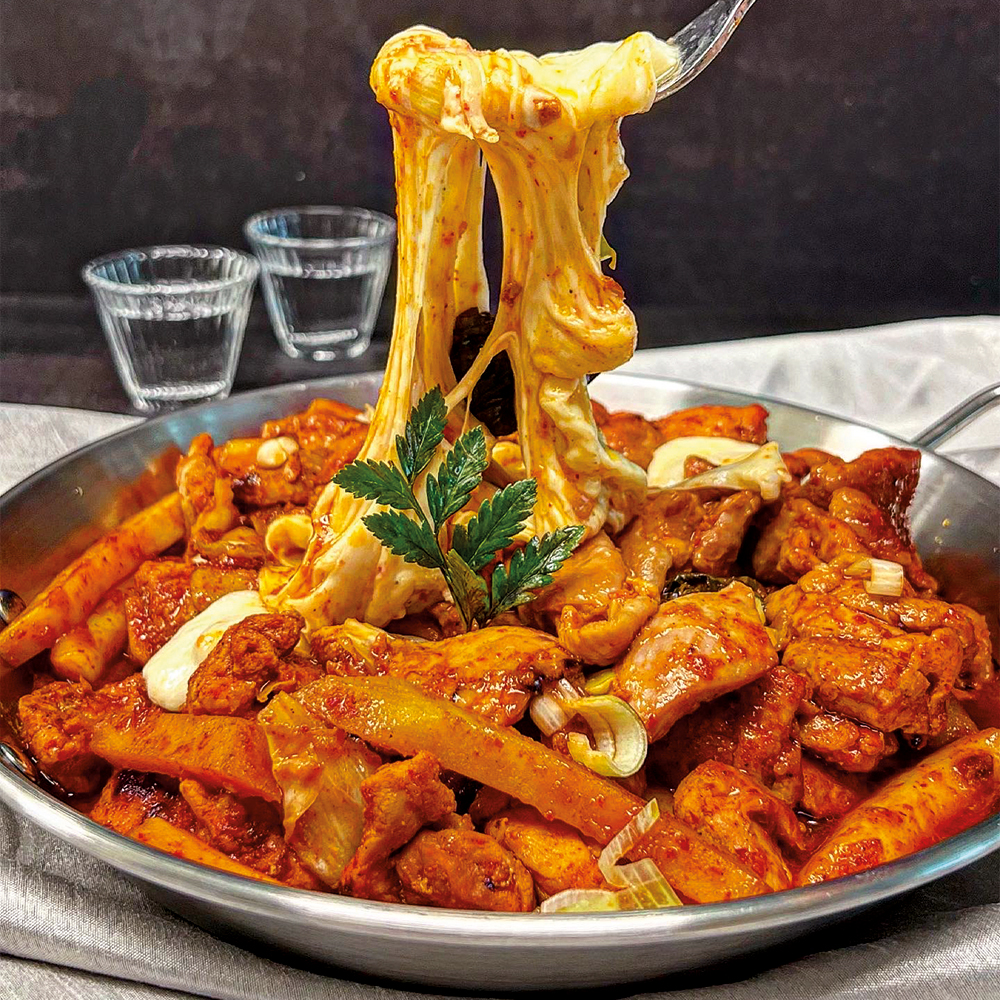 비와별 춘천닭갈비 2인분 야채세트